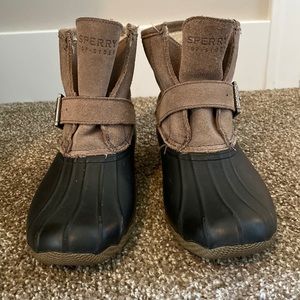 Sperry saltwater duck boots
